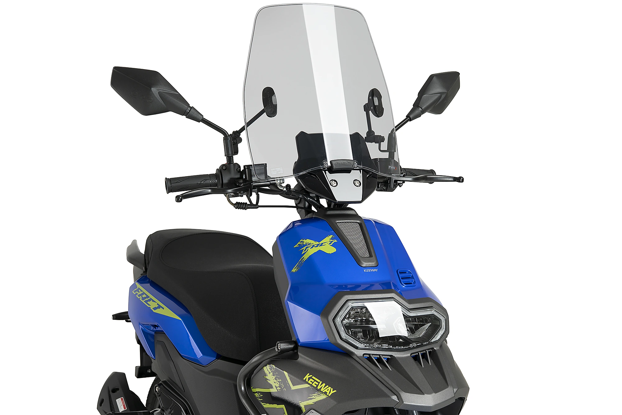 Windshield PUIG URBAN 23153H smoke