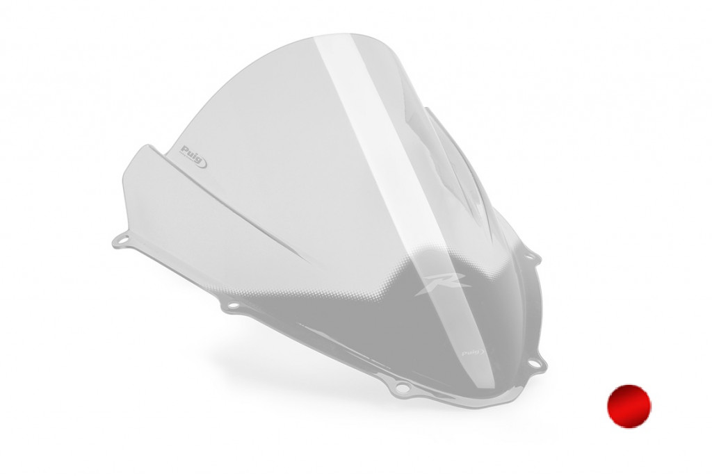 Windscreen PUIG Z-RACING 23155R crven