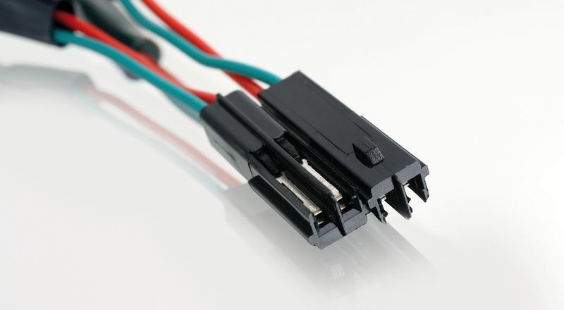 Connector leads PUIG MODELS KAWASAKI 3703N Crni
