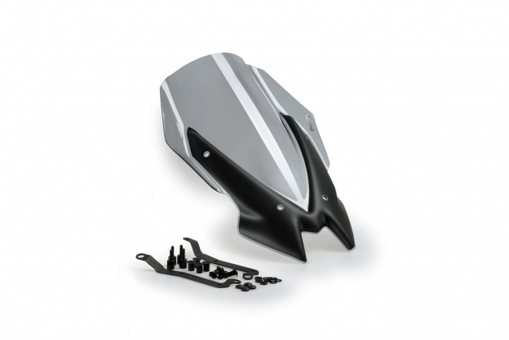 Windshield PUIG NEW. GEN TOURING 3841H smoke for KAWASAKI Z 900 2020-2024, KAWASAKI Z 900 SE 2022-2024