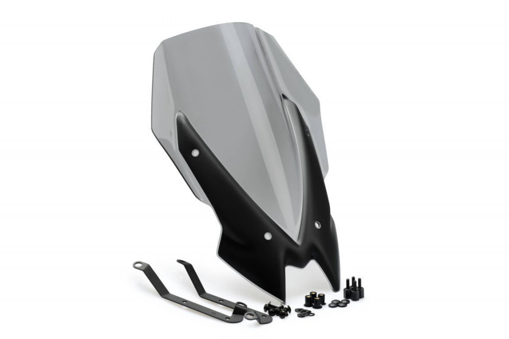 Windshield PUIG NEW. GEN TOURING 3865H smoke for KAWASAKI Z 650 2020-2026