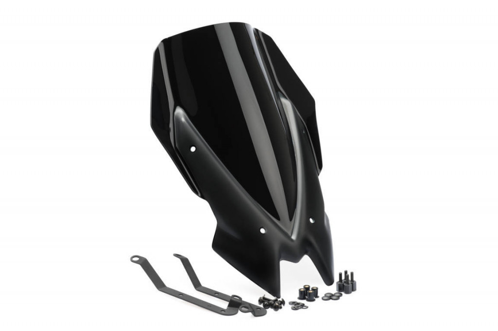 Windshield PUIG NEW. GEN TOURING 3865N Crni