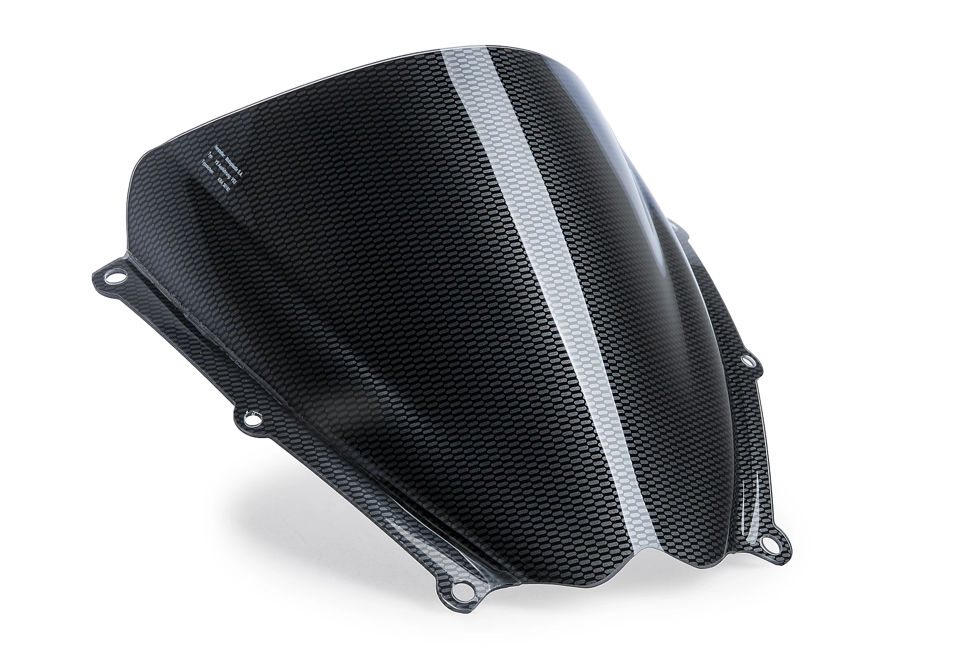 Windscreen PUIG RACING 4363C carbon look