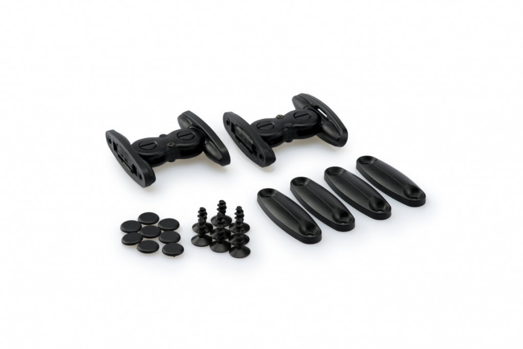 Multiadjustable mechanism PUIG 6271N fixed by screws Crni for BMW R 1250 RT 1980-2030