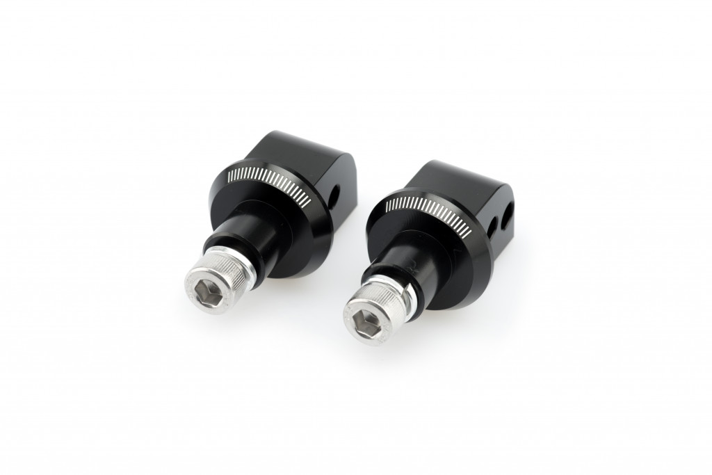 Footpeg adapters PUIG 6345N Crni