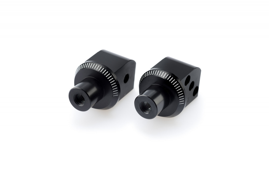 Footpeg adapters PUIG 6351N Crni