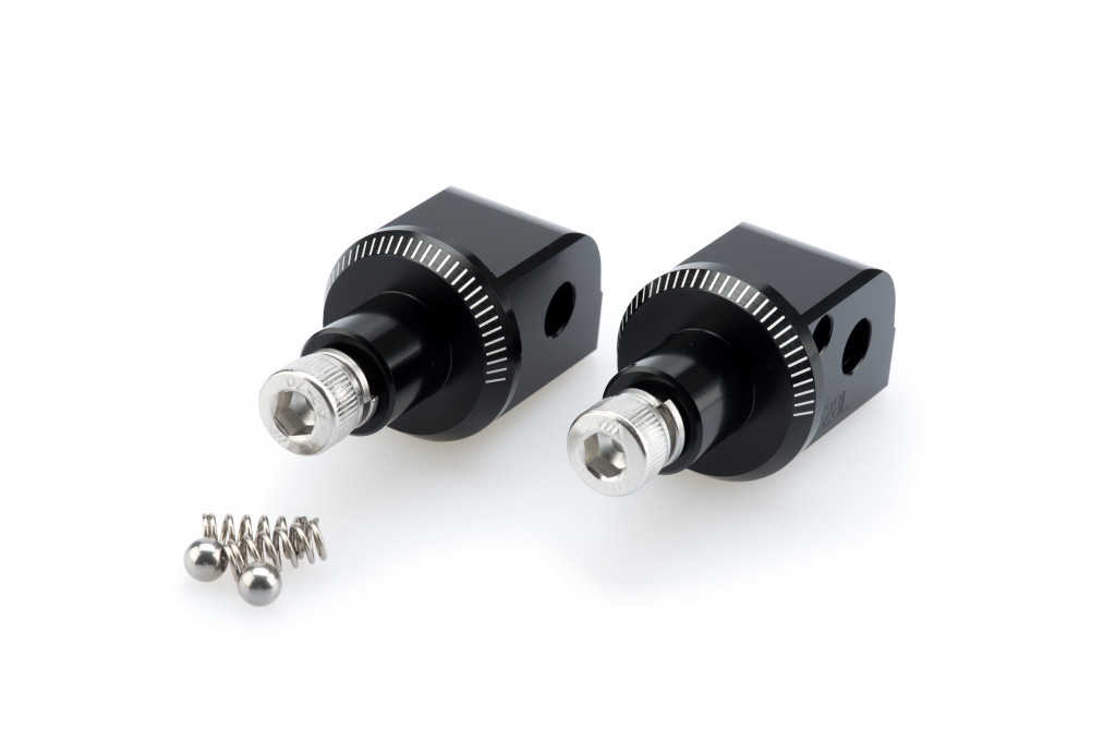 Footpeg adapters PUIG 6770N Crni
