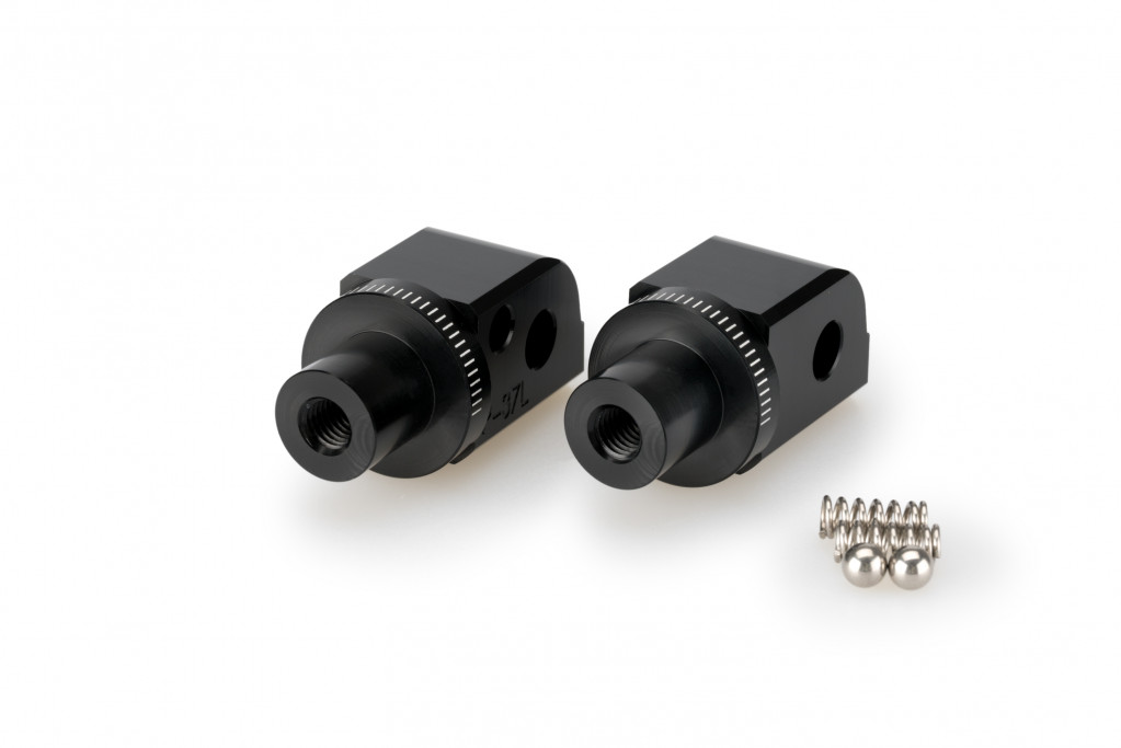 Footpeg adapters PUIG 7209N Crni