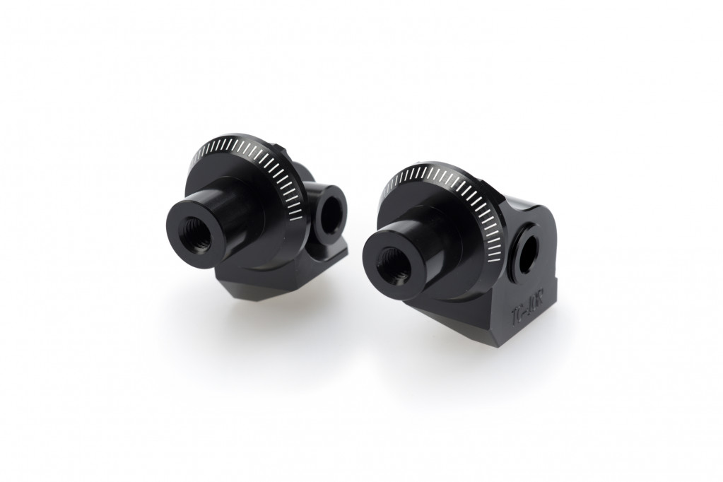 Footpeg adapters PUIG 7248N Crni