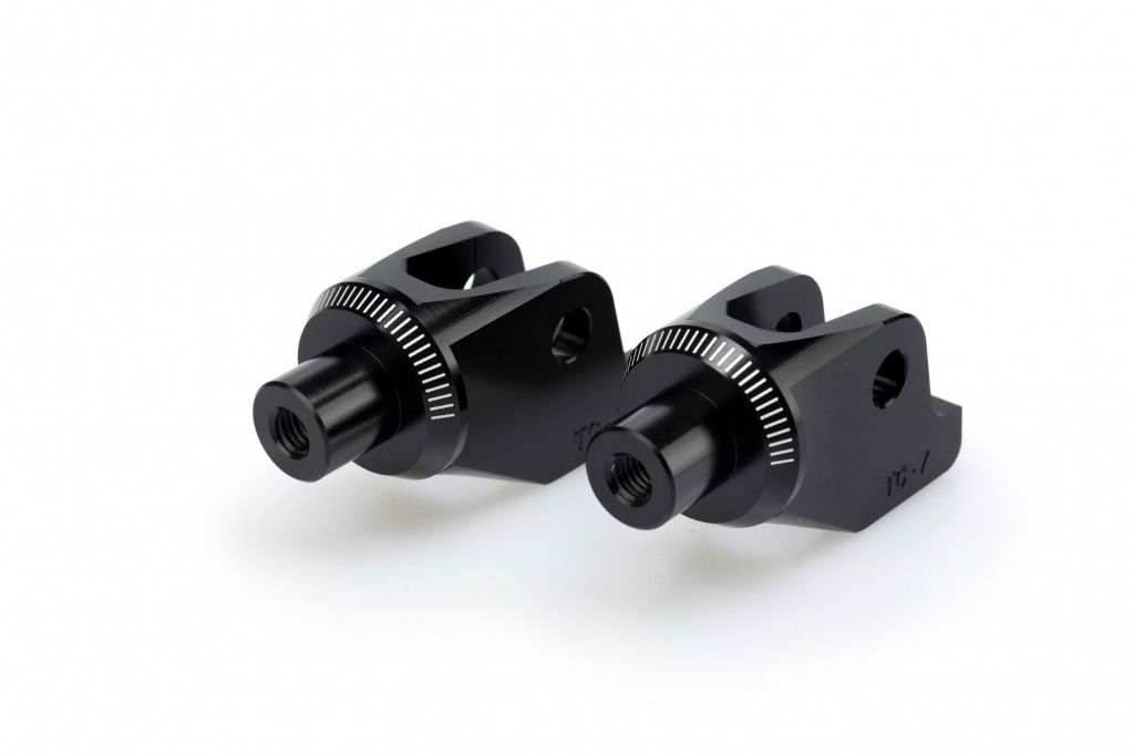 Footpeg adapters PUIG 7276N Crni