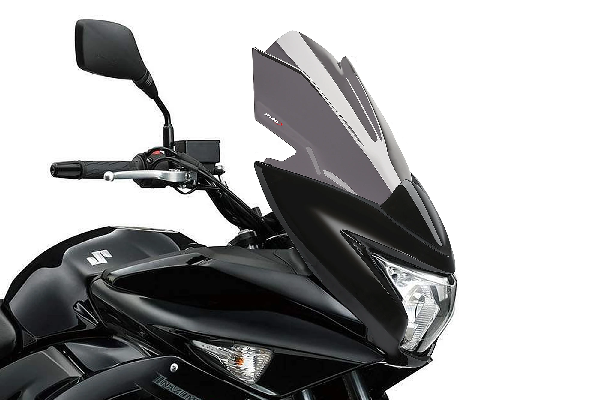 Windscreen PUIG RACING 7642H smoke