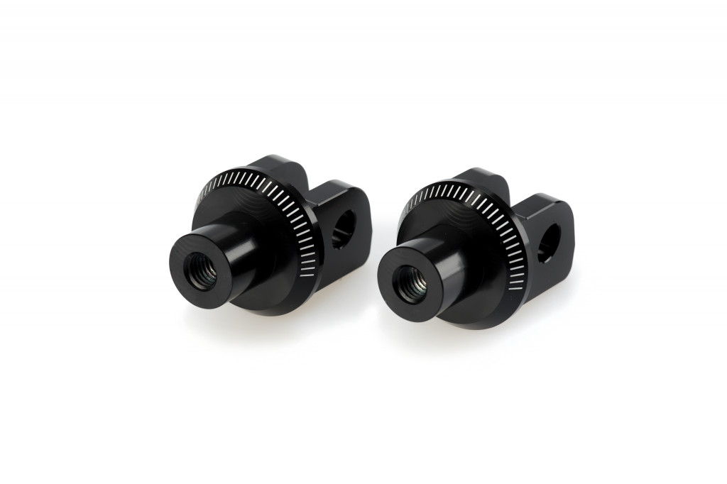 Footpeg adapters PUIG 8876N Crni