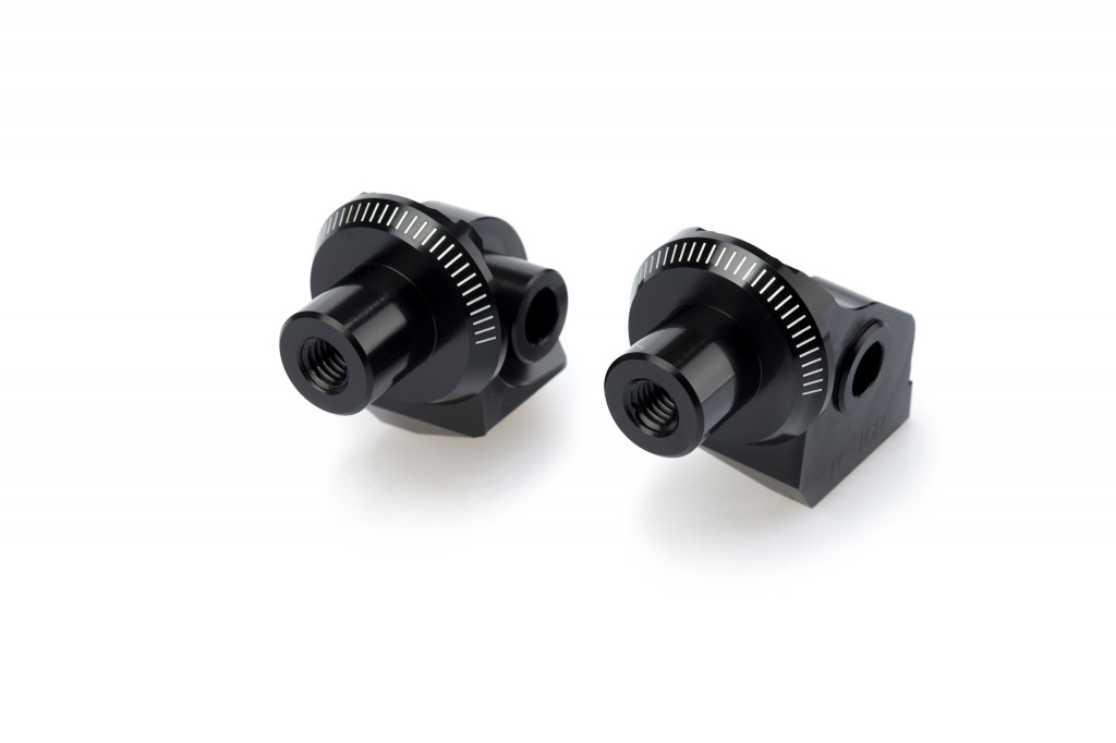Footpeg adapters PUIG 9471N Crni