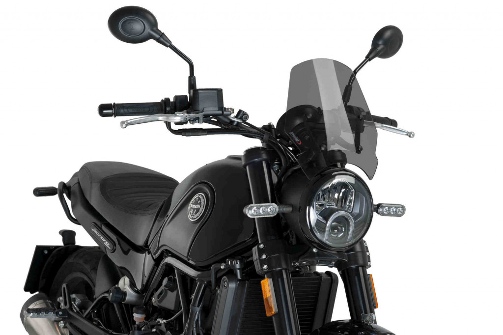 Windshield PUIG NEW GEN. SPORT 9747F dark smoke