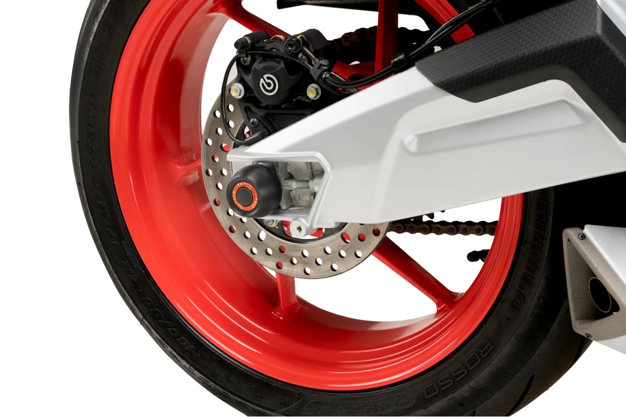 Axle sliders PUIG PHB19 20608N black without color cap