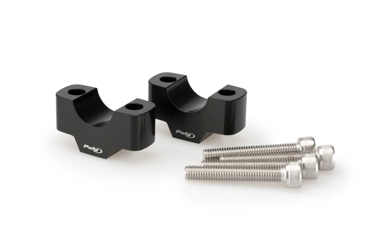 Risers PUIG 20667N Crni height 20mm, d 25mm