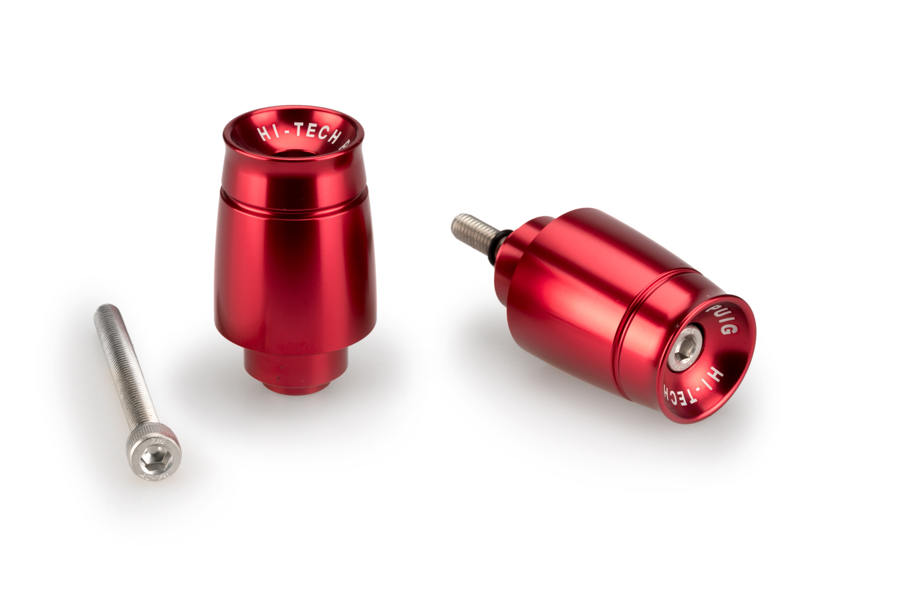 Bar ends PUIG SPORT 21009R crven