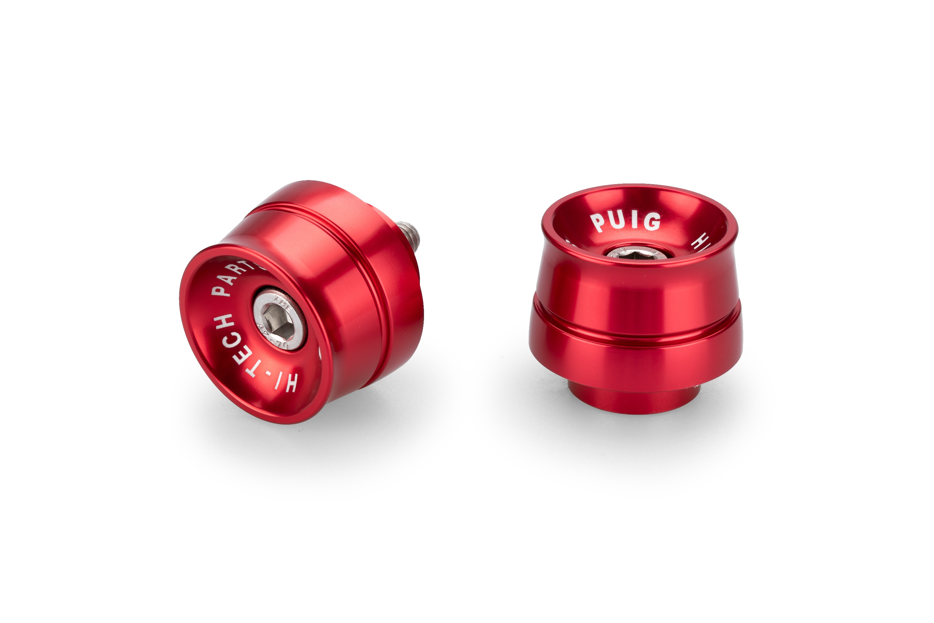Bar ends PUIG SPEED 21015R crven