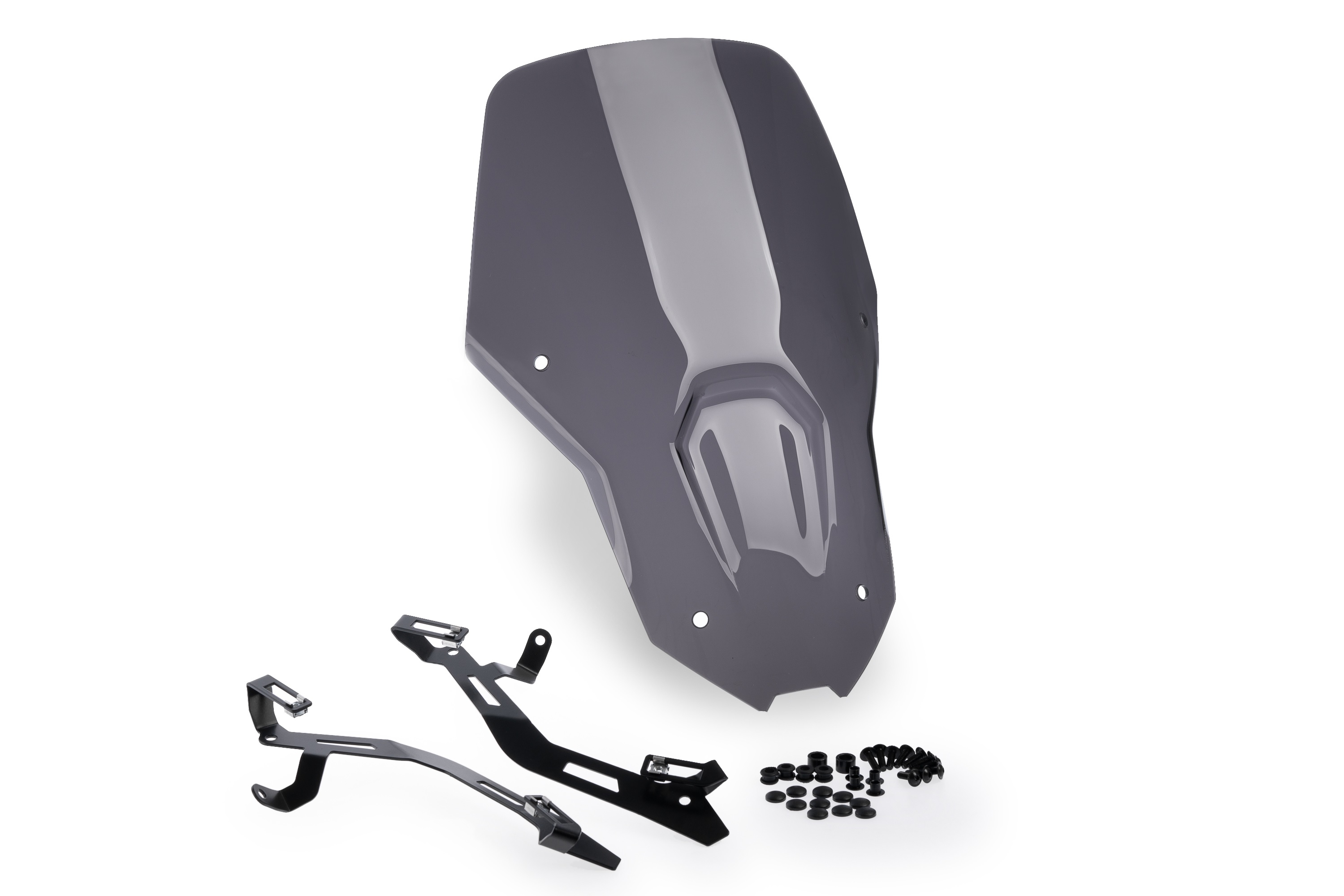 Windscreen PUIG TOURING 21396F dark smoke
