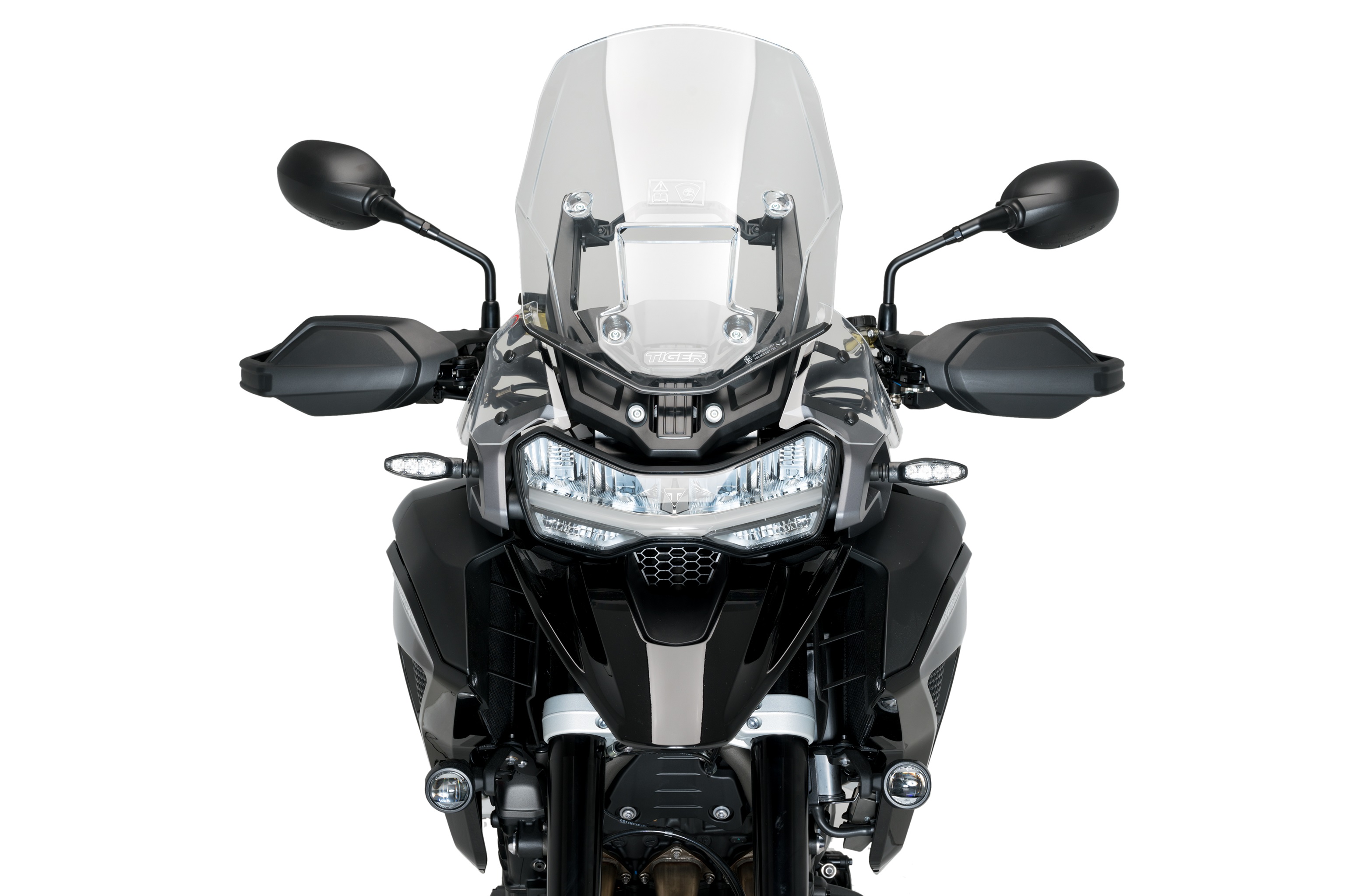 Extended front deflectors PUIG 21407W clear