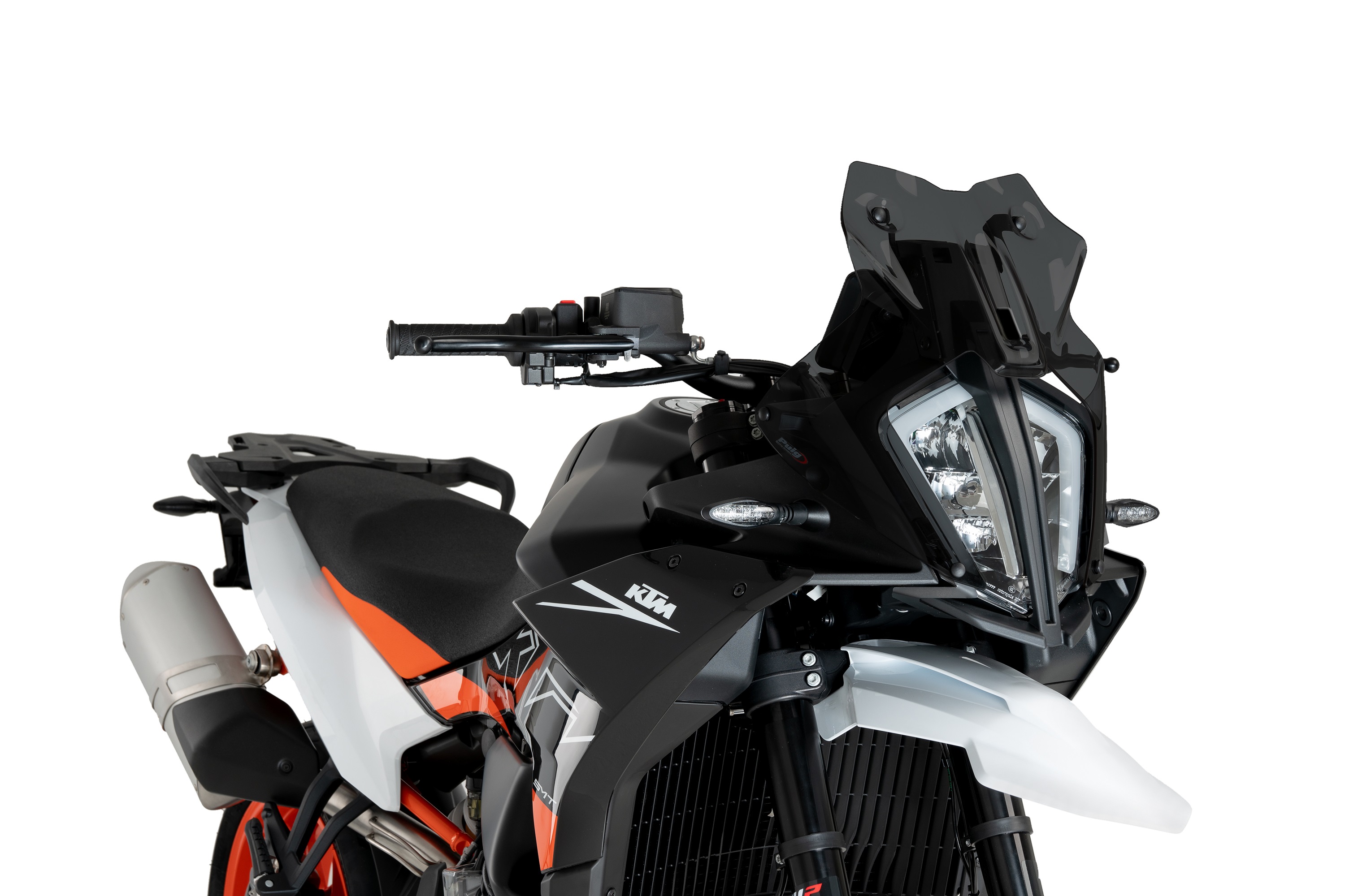 Windscreen PUIG SPORT 21868F dark smoke