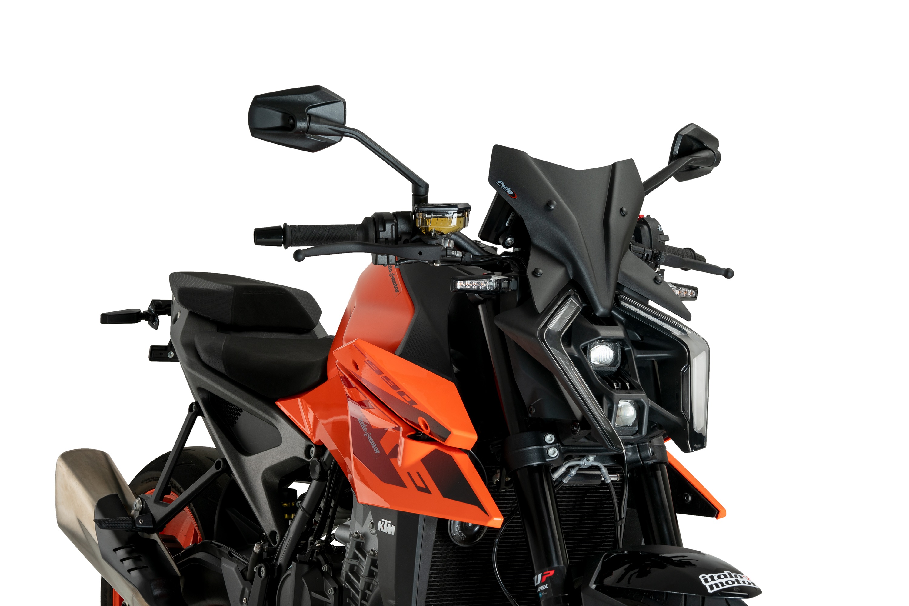 Windshield PUIG NEW GEN. SPORT 21995J matt black