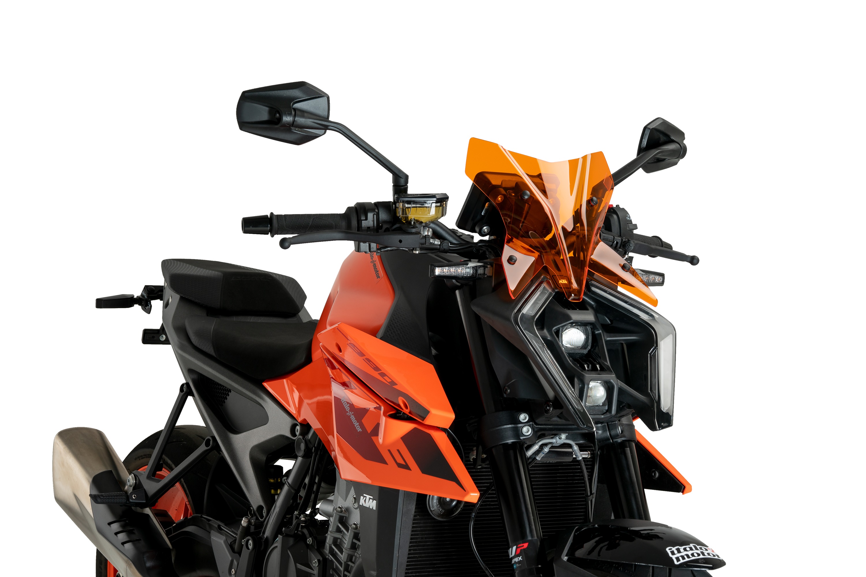 Windshield PUIG NEW GEN. SPORT 21995T orange