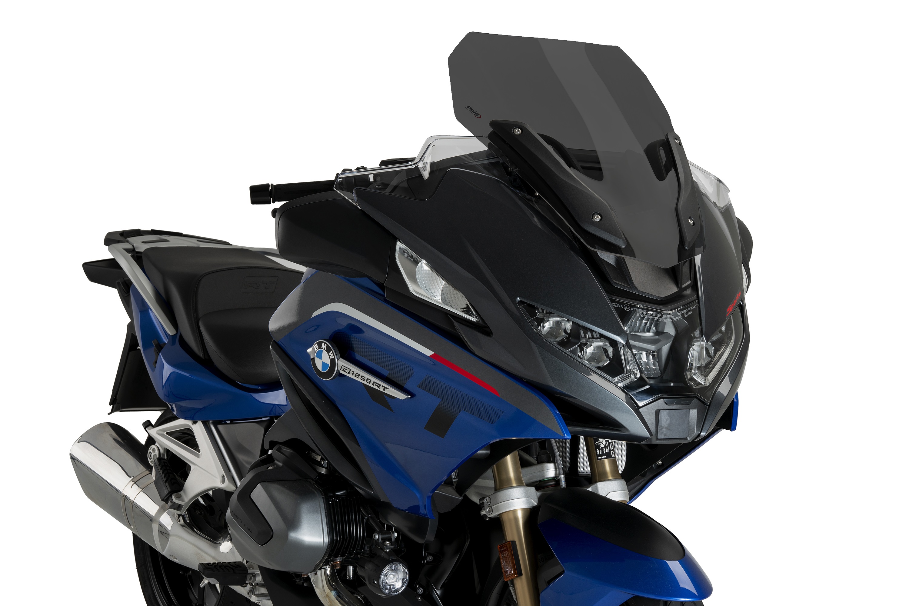 Windscreen PUIG SPORT 22047F dark smoke