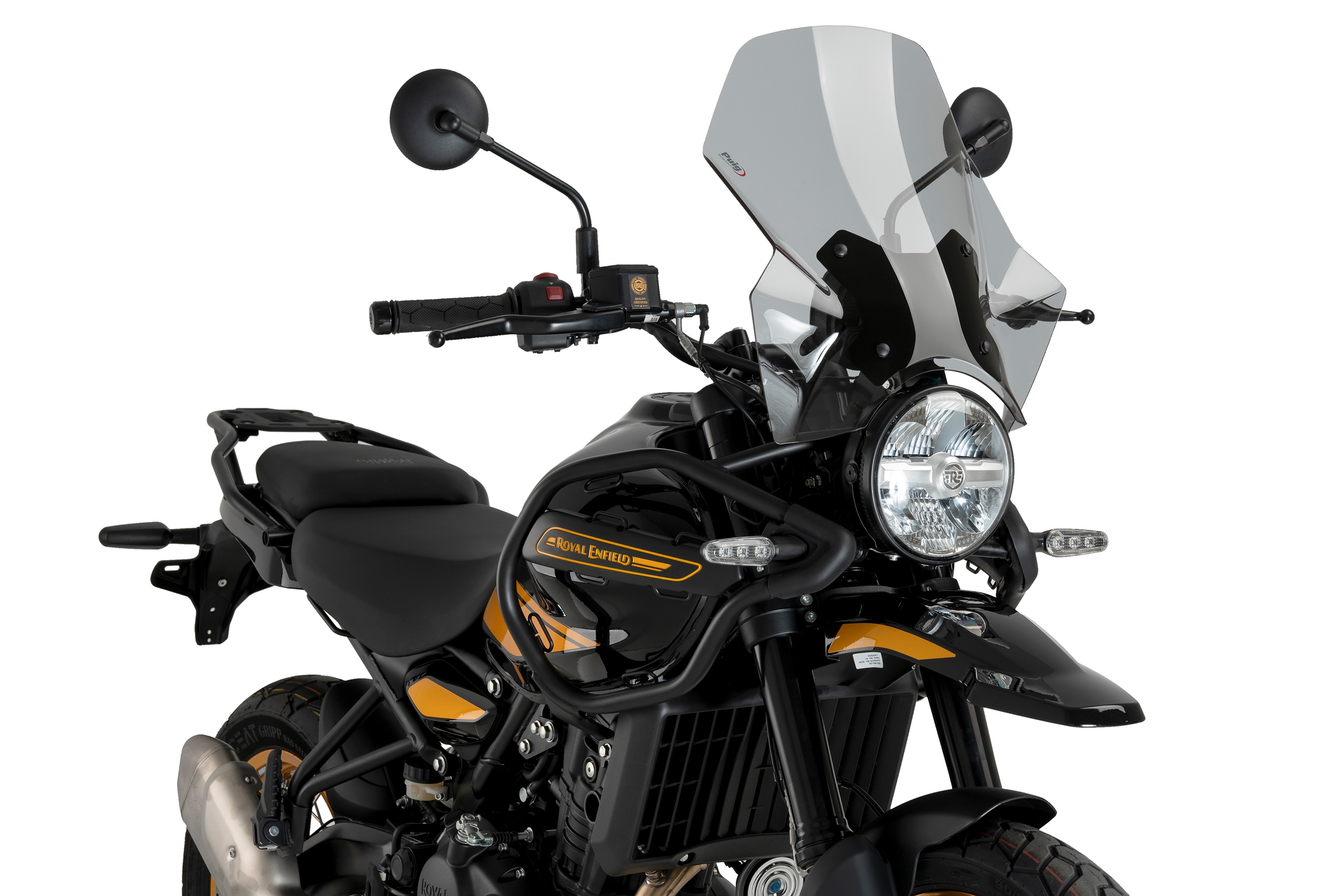 Windscreen PUIG ADJUSTABLE 22113H smoke