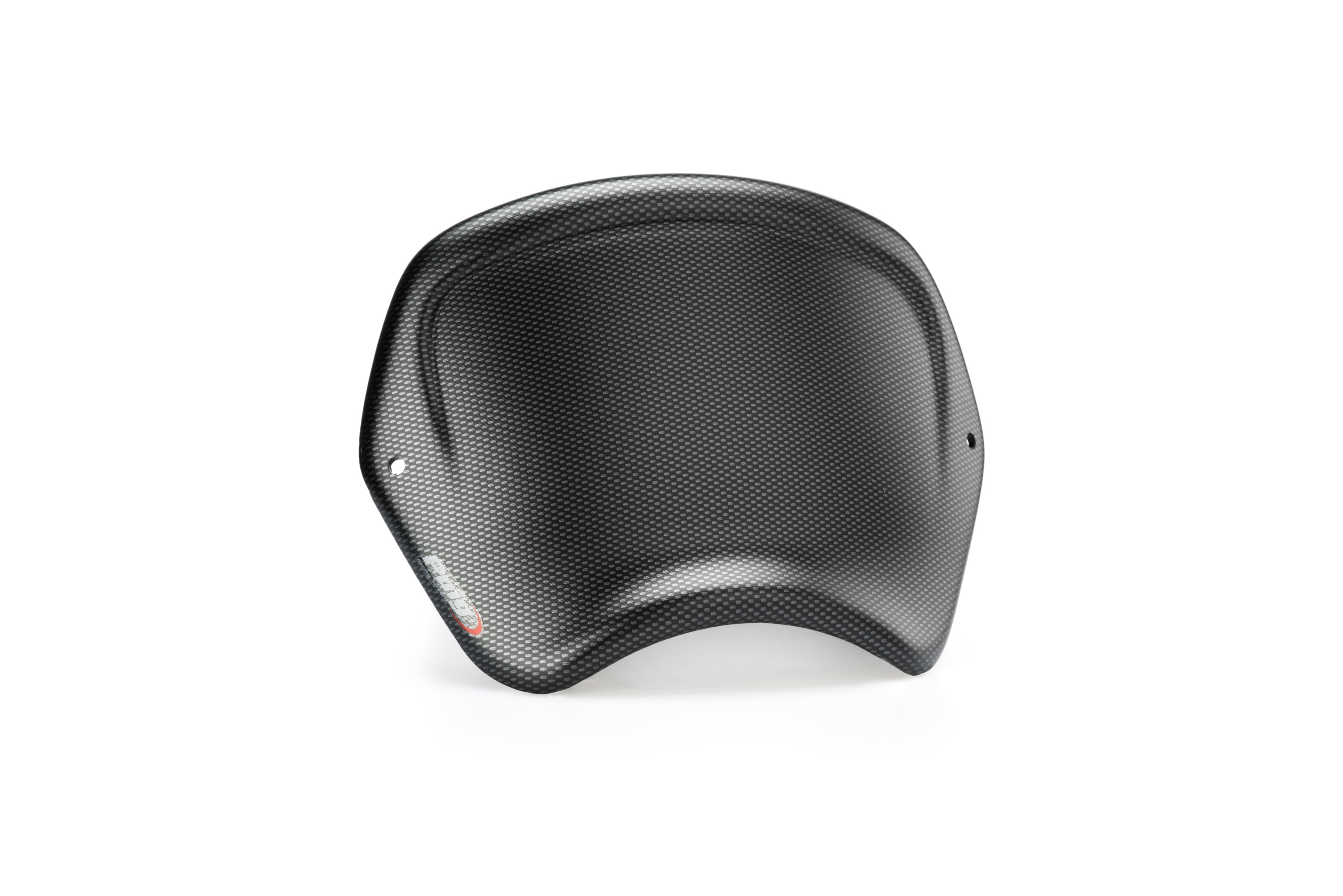 Windshield PUIG FRONTAL PLATE 22223C carbon look