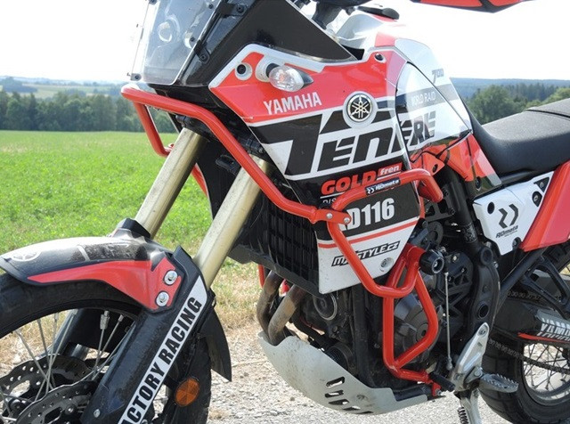 Engine guards RDMOTO CF140R Crven (with protectors)