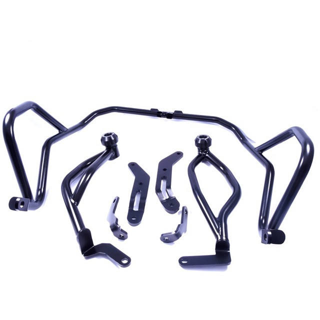 Engine guards RDMOTO CF153KD Crni lower + upper frames (with protectors)