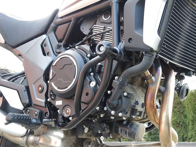 Engine guards RDMOTO CF159KDPH01 Crni (with protectors)