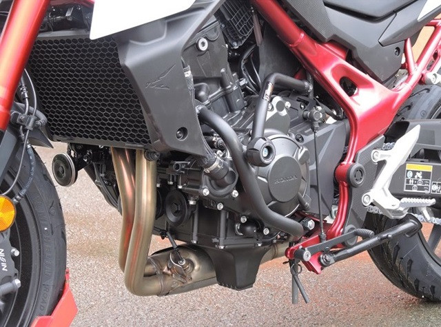 Engine guards RDMOTO CF166KDPH01 Crni (with protectors)