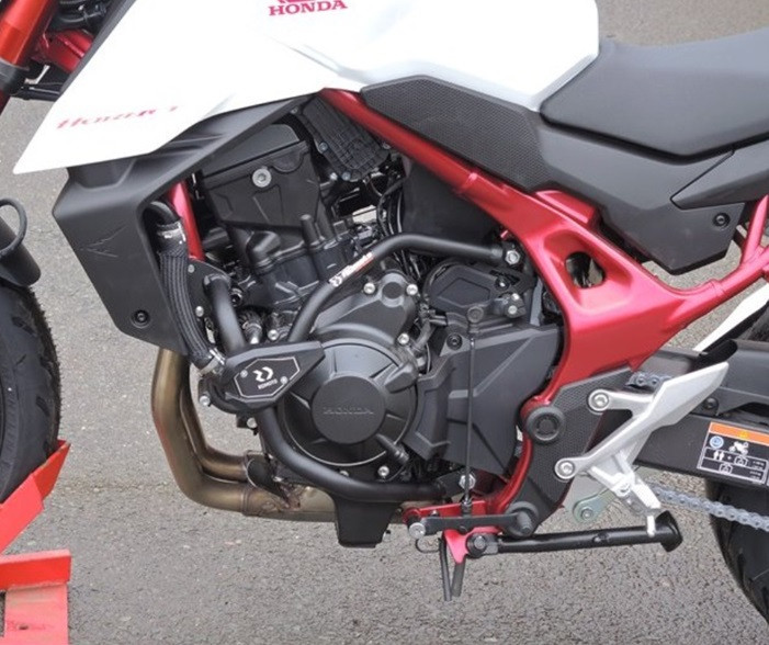 Engine guards RDMOTO CF166KDSL01K Crni (with protectors)