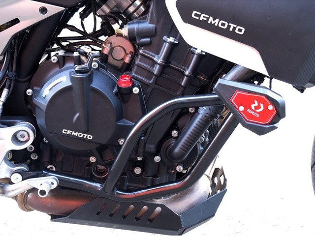 Engine guards RDMOTO CF176KDSL01K Crni (with protectors)