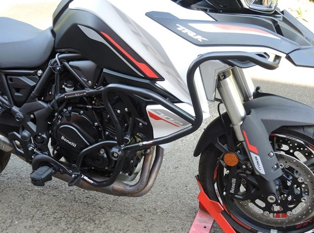Engine guards RDMOTO CF192KD Crni (upper + lower frames with protectors)