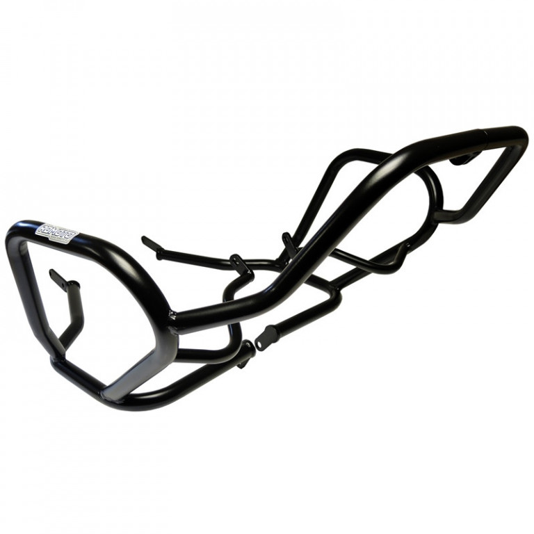 Engine guards RDMOTO CF29KD matt black including struts under the headlight
