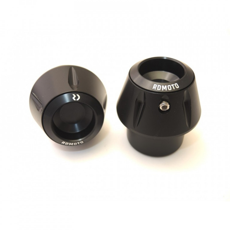 Crash protectors RDMOTO KTM13N Crni with black caps
