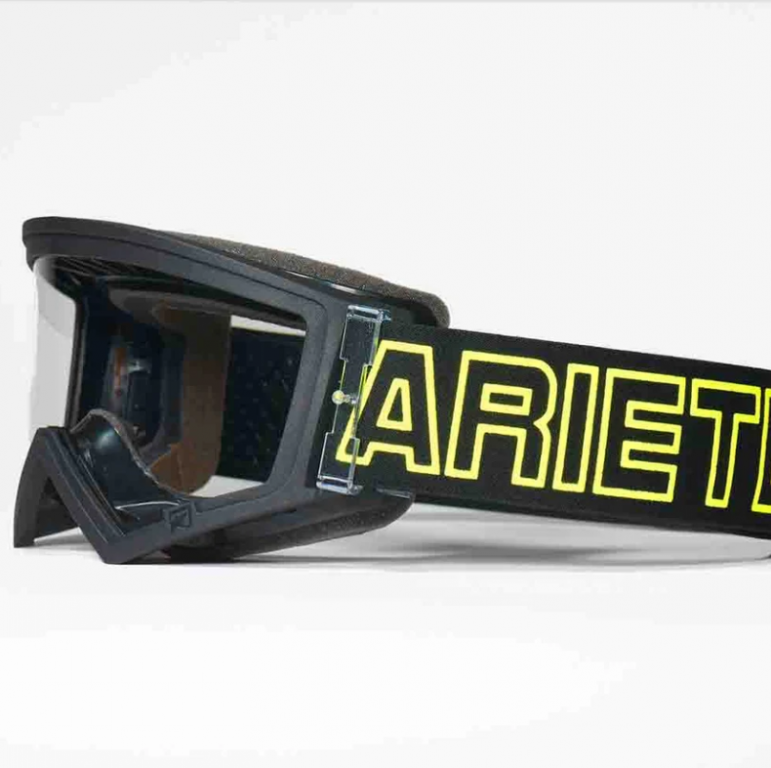 Goggles ARIETE PURAVIDA PURA 14970-PNNY black / clear lens no pins