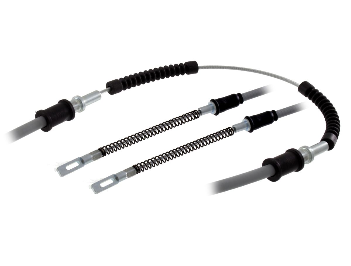 Parking brake cable RMS 163555480 rear