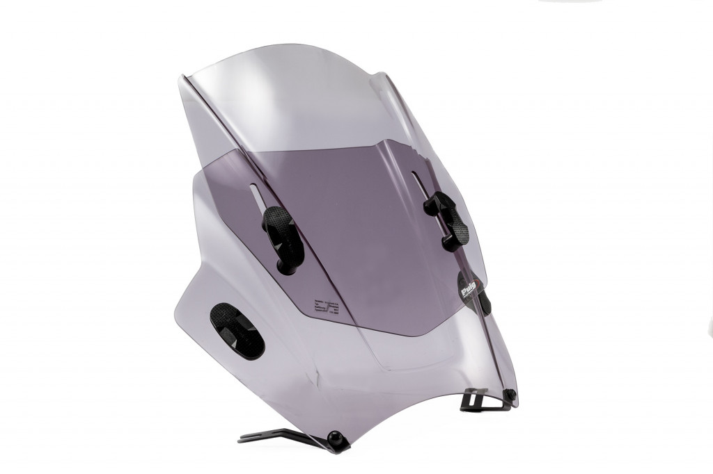 Windshield PUIG UP&DOWN 1949H smoke for SUZUKI GW 250 Inazuma  2013-2016