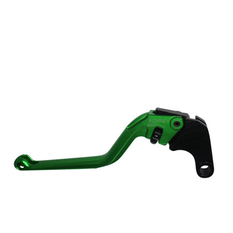 Clutch Lever ACCOSSATO ESH065 fixed CNC-worked aluminium, green