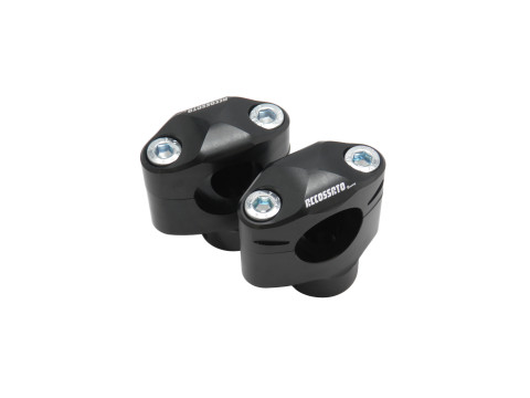 Risers kit ACCOSSATO RK119 +40 mm for handlebars with diameter 28 mm, black