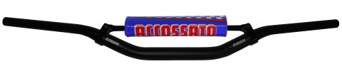 Handlebar ACCOSSATO aluminium, 28.5 mm Crni