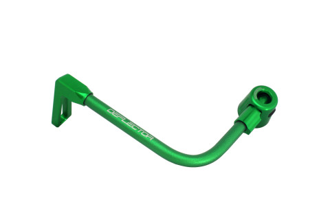 Lever guard ACCOSSATO DE002 with green hose and joint left, aluminium