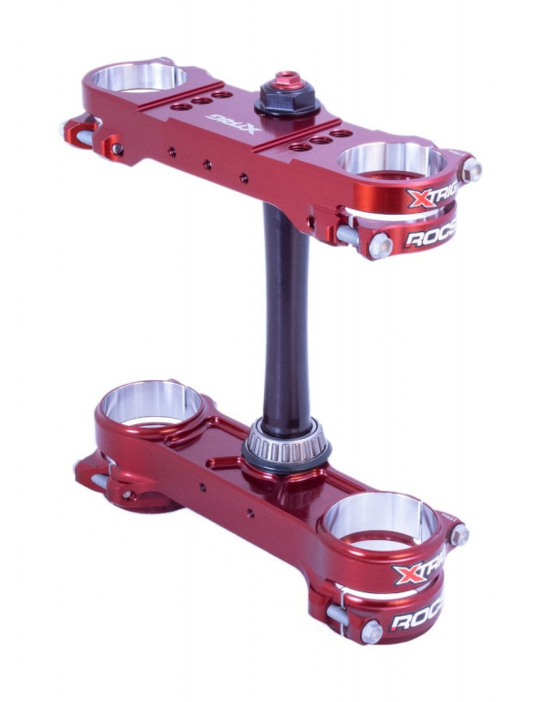 Triple clamps X-TRIG ROCS PRO 40501006 22-24mm X-Trig Brown