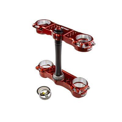 Triple clamps X-TRIG ROCS PRO 40601005 20-22mm X-Trig Brown