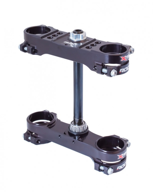 Triple clamp X-TRIG ROCS TECH 40704009 Crni 14mm