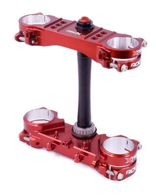 Triple clamp X-TRIG ROCS PRO 40101005 Brown